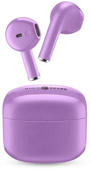 Căști wireless Cellularline - Music Sound Swag, TWS, mov