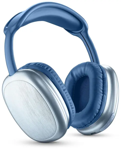 Căști wireless cu microfon Cellularline - MS Maxi 2, albastru
