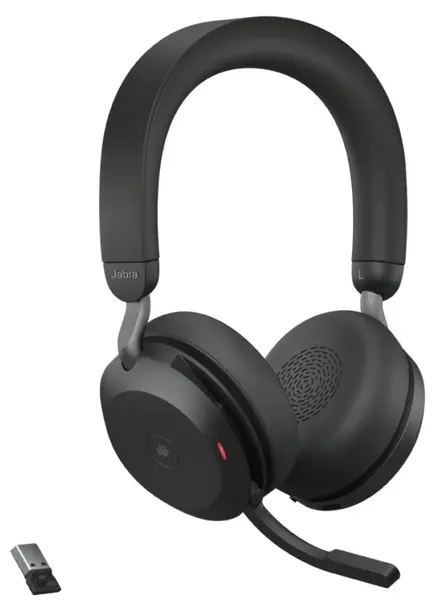Căști wireless cu microfon Jabra - Evolve 2 75 UC, ANC, negru