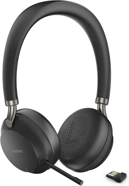 Căști wireless cu microfon Yealink - BH72, negru