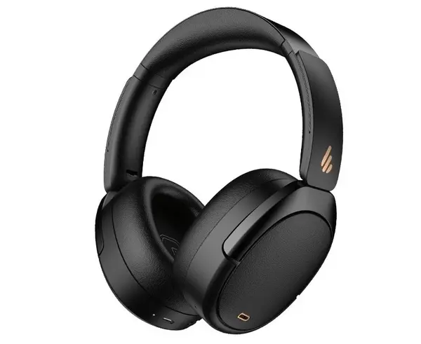 Casti wireless Edifier WH950NB-BK, Bluetooth, microfon, pliabile, aplicatie mobila