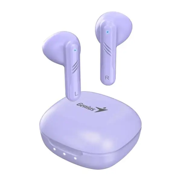 Casti Wireless Genius HS-M905BT, Bluetooth 5.3, Microfon, Violet