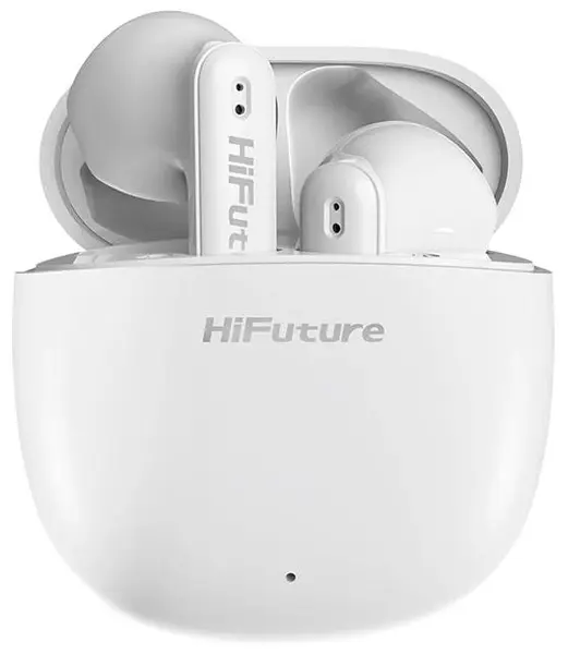 Căști wireless HiFuture - ColorBuds2, TWS, IPX5, albe