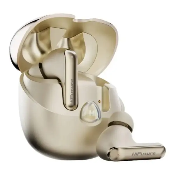 Căști wireless HiFuture - SonicAir, TWS, IPX5, auriu