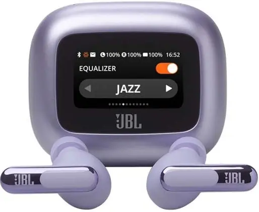 Căști wireless JBL - Live Beam 3, TWS, ANC, mov
