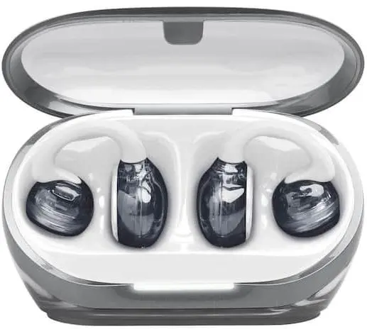 Căști wireless JBL - Soundgear Clips, TWS, albe