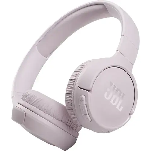 Casti Wireless JBL Tune 510BT, Bluetooth, Asistent vocal, Pure Bass, 40 h, Multi-point (Roz)