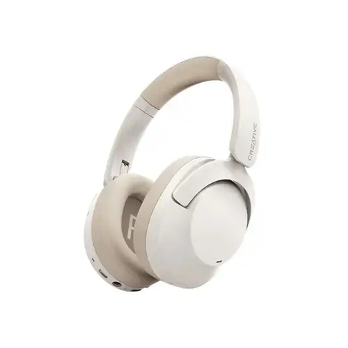 Casti Wireless Over-ear Creative Zen Hybrid 2, Hybrid ANC, Bluetooth/Jack 3.5mm (Alb)