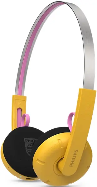 Căști wireless Philips - Moving Sound, galben