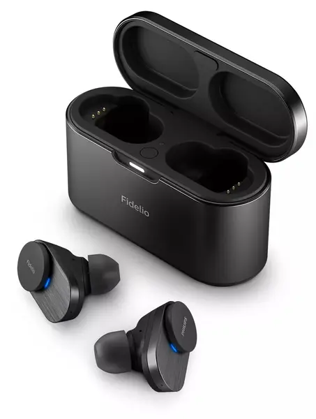 Căști wireless Philips - T1BK/00, TWS, ANC, negre
