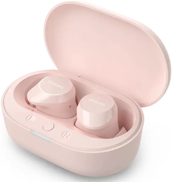 Căști wireless Philips - TAT1209PK/00, TWS, roz