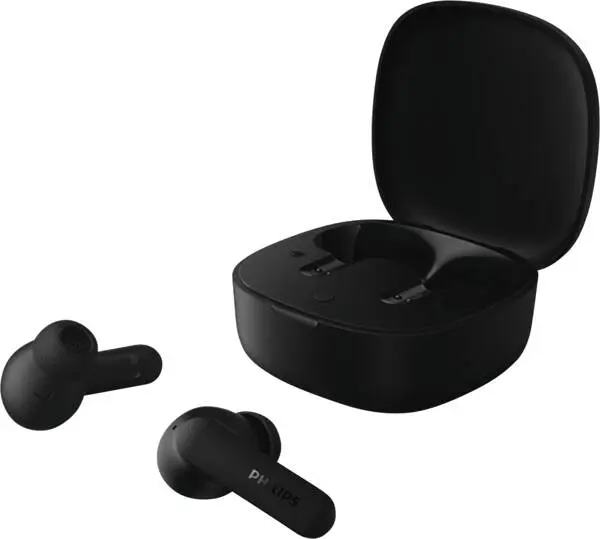 Căști wireless Philips – TAT2200BK, TWS, ANC, negre