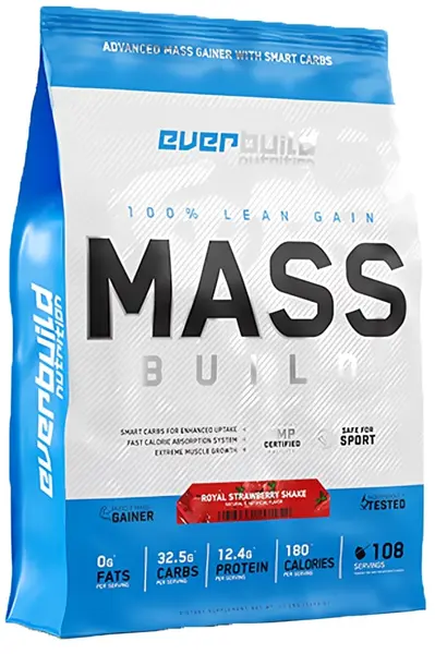 Câștigător de masă musculară, Shake cu vanilie franceză, 5,45 kg, Everbuild