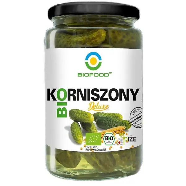 Castraveti murati cornison bio 700g Biofood