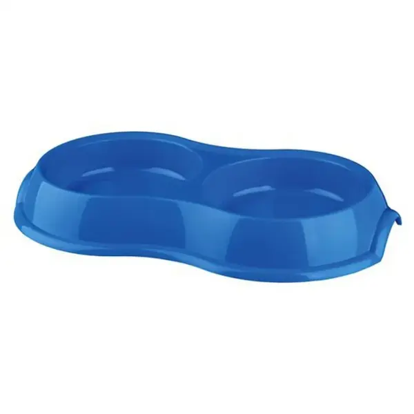 Castron antiderapant dublu pentru pisici Trixie 0,2 L 11 cm