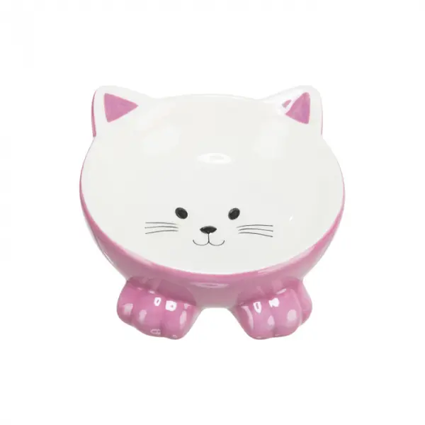 Castron ceramic pentru pisici Trixie 0,15 6 14 cm
