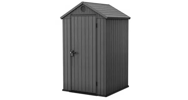Casuta de gradina Darwin, Keter, 4x4, Gri
