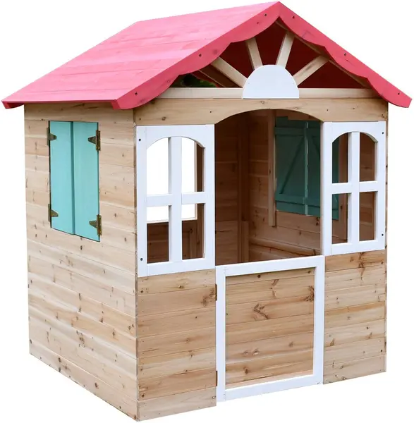 Căsuță de joacă din lemn pentru copii Ginger Home - Pentru curte și grădină