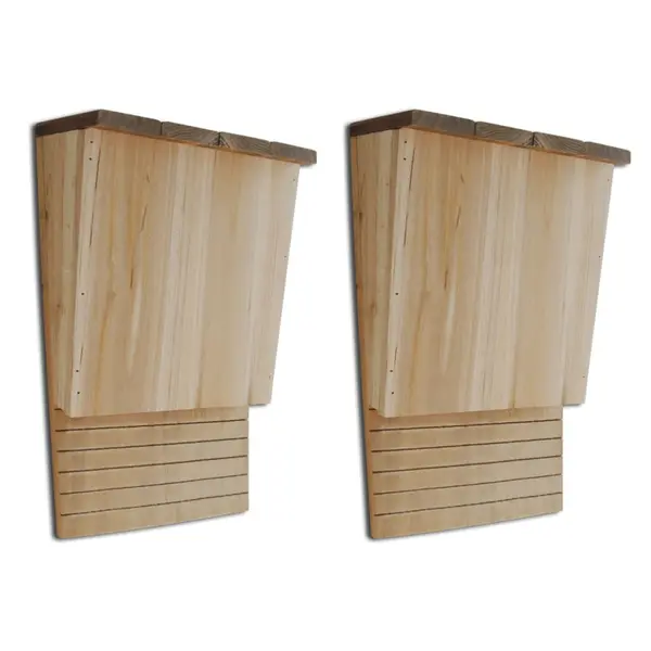 Casute pentru lilieci 22 x 12 x 34 cm (2 buc)