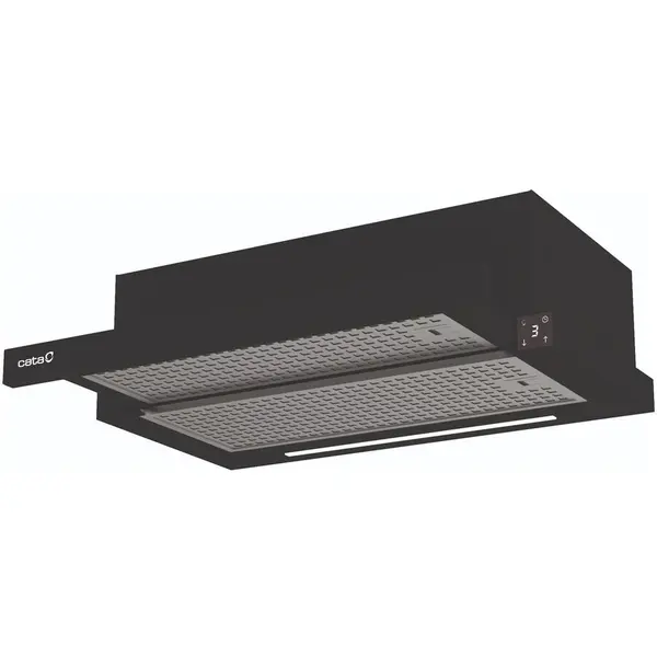 Cata Cata Built-in Hood TFH 6430 GBK /B Width 59,8cm, Max 391,5 m³/h, LED, Black