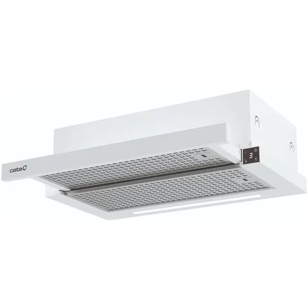 Cata Cata Built-in Hood TFH 6430 GWH /B Width 59,8cm, Max 391,5 m³/h, LED, White