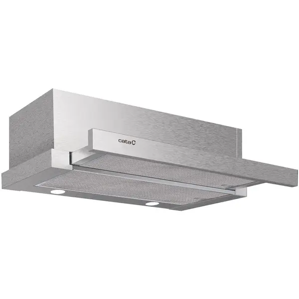 Cata CATA EXTENDER 600 Hood, Width 60 cm, Max 390 m³/h, ECOLED, Stainless Steel