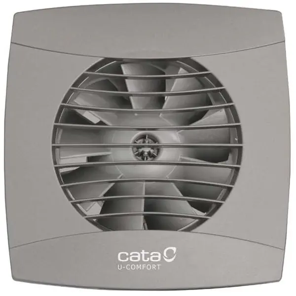 Cata Ventilator aerisire, Cata, UC-10 Timer Silver, Gri