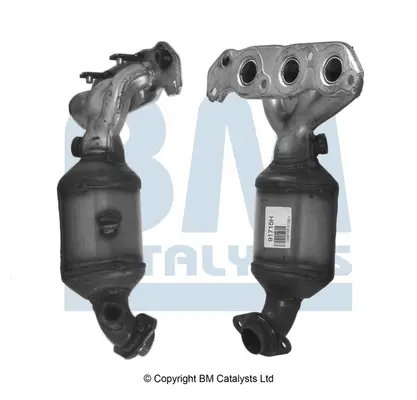 Catalizator EURO 5 potrivit NISSAN PIXO; OPEL AGILA; SUZUKI ALTO VII, CELERIO, SPLASH 1.0 dupa 2008
