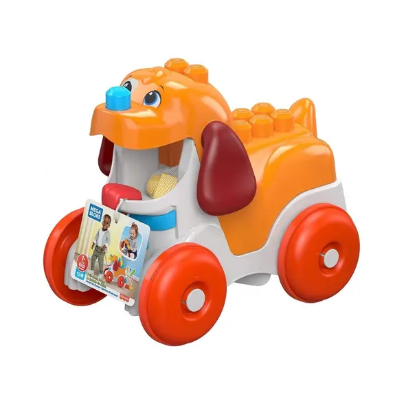 Catelus cu cuburi de construit Mega Bloks First Builders