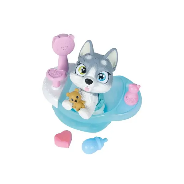 Catelus cu scutec si cadita Pamper Petz Husky