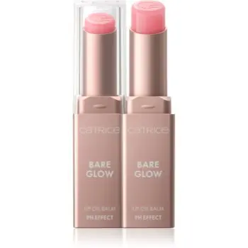 Catrice Bare Glow balsam de buze reacționează la pH