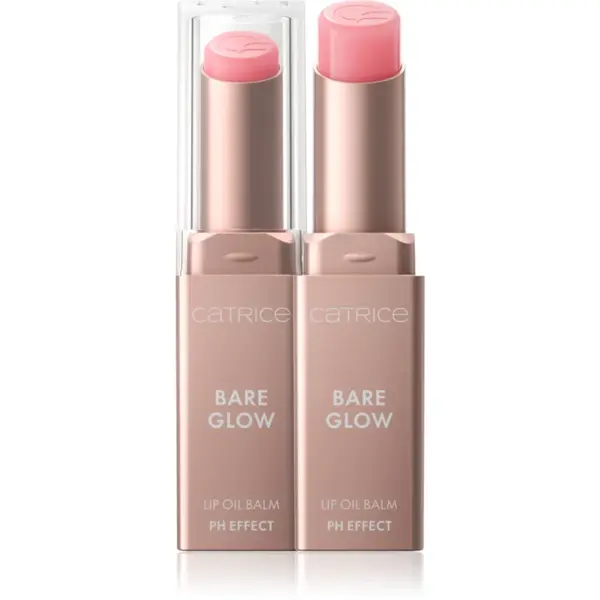 Catrice Bare Glow balsam de buze reacționează la pH culoare 010 Cool Pink 3 g