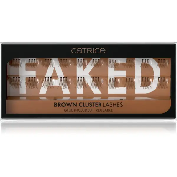 Catrice Faked gene false cu lipici Brown Cluster 20 buc