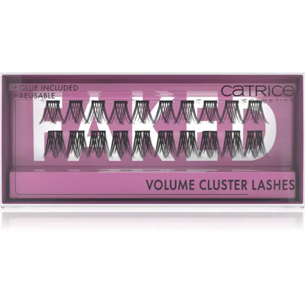 Catrice Faked gene false cu lipici Volume Cluster 20 buc