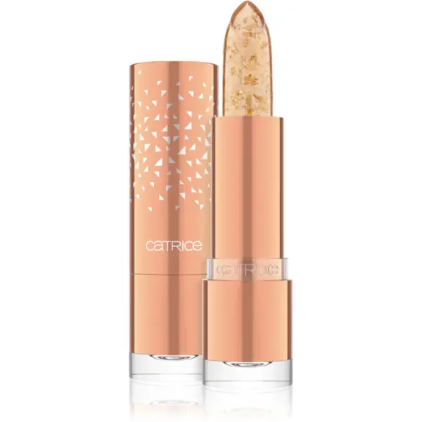 Catrice Glam In Gold Lip Balm balsam de buze hidratant colorat cu particule stralucitoare culoare 010 In A Gold Rush 3.5 g