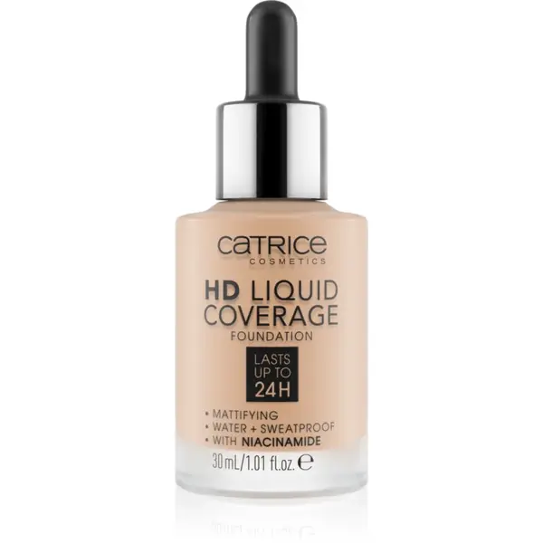 Catrice HD Liquid Coverage make up culoare 030 Sand Beige 30 ml