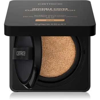 Catrice Invisible Cover Cushion Foundation machiaj matifiant în burete SPF 30