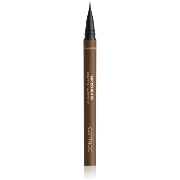 Catrice Micro Blade Brow Pen Waterproof creion pentru sprancene rezistent la apa culoare 030 True Brown 0.64 g