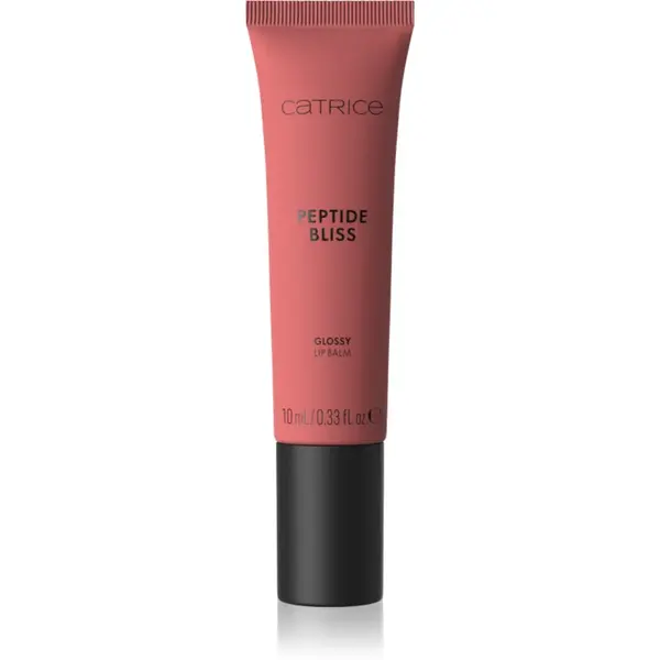 Catrice Peptide Bliss Glossy Lip Balm balsam de buze tip gloss cu peptide culoare 020 Blissberry 10 ml