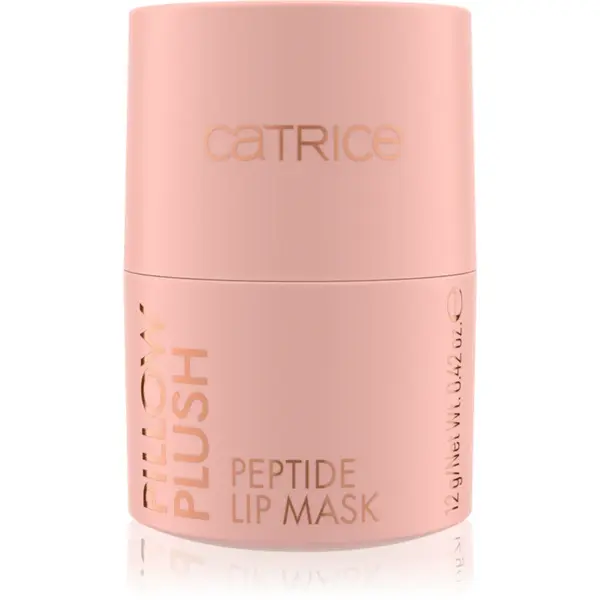 Catrice Pillow Plush Peptide Lip Mask mască hidratantă pentru buze cu peptide culoare 010 Pep Talk 12 g