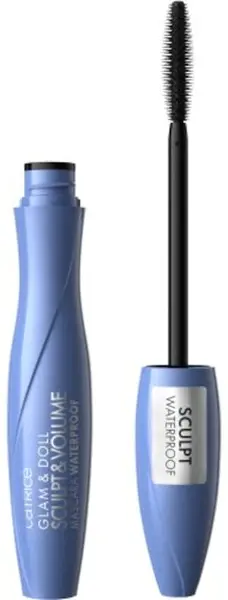 Catrice Rimel rezistent la apă pentru gene Glam & Doll Sculpt & Volume, Black, 10 ml