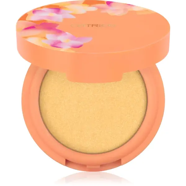 Catrice SEEKING FLOWERS pudra pentru luminozitate culoare C02 S-peachless 5,5 g