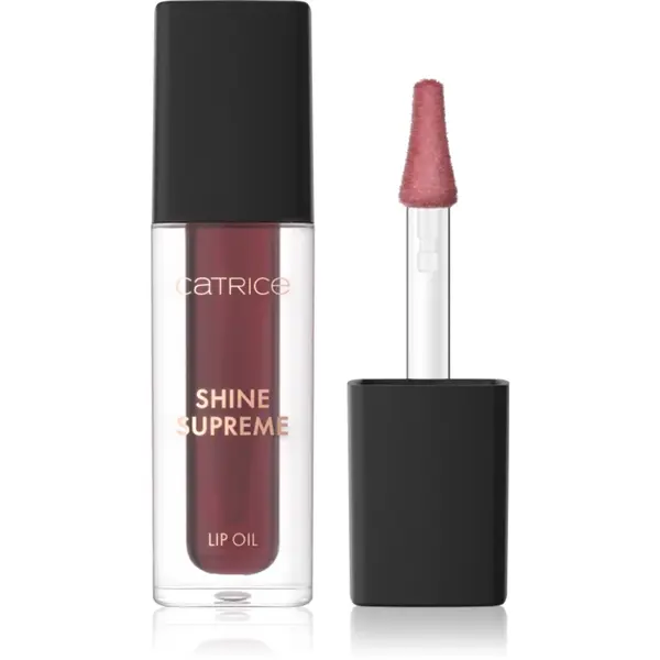 Catrice Shine Supreme ulei pentru buze cu efect de nutritiv culoare 040 Cherry Lush 4 ml