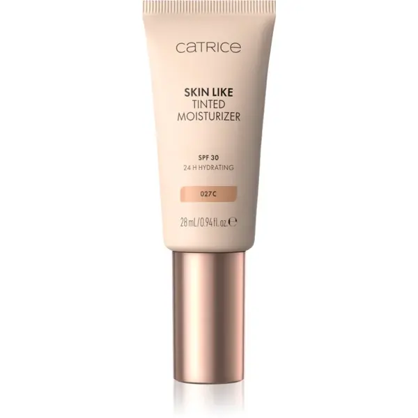 Catrice Skin Like Tinted Moisturizer cremă hidratantă nuanțatoare SPF 30 culoare 027C 28 ml