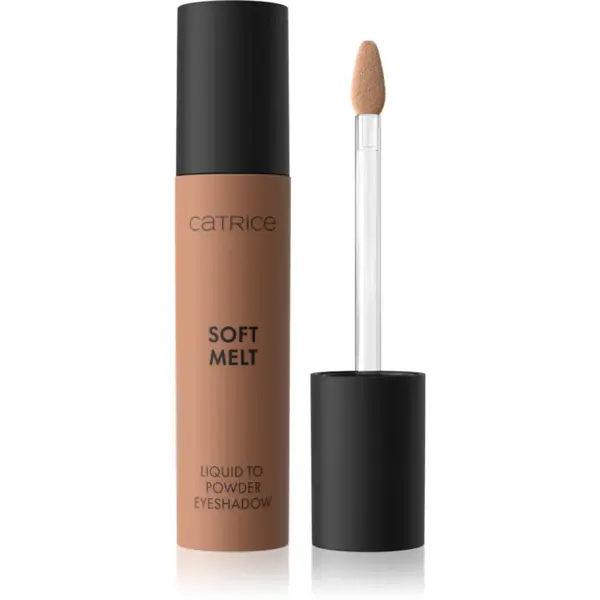 Catrice Soft Melt Liquid To Powder lichid fard ochi cu efect matifiant culoare 040 Toasted Mocha 3.4 ml