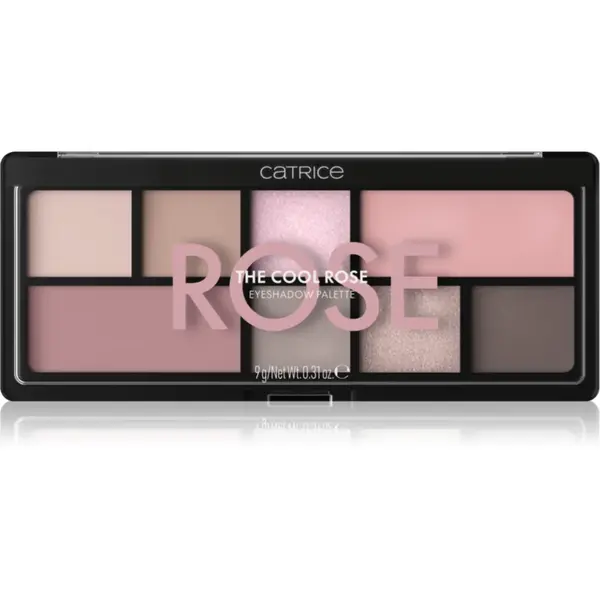 Catrice The Cool Rose paletă cu farduri de ochi 9 g