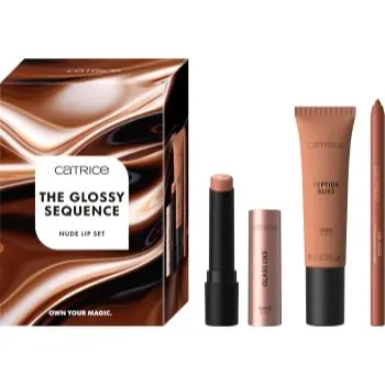 Catrice The Glossy Sequence Nude Lip Set set îngrijire buze