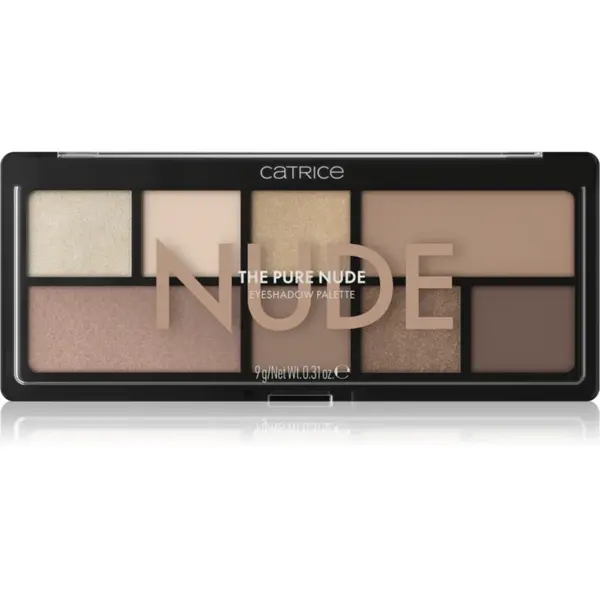 Catrice The Pure Nude paletă cu farduri de ochi 9 g
