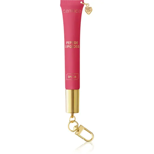 Catrice The Summer Edit Peptide Lipgloss lip gloss cu peptide SPF 25 C01 Strawberry Sorbet 11.5 ml