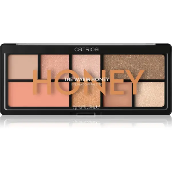 Catrice The Warm Honey paletă cu farduri de ochi 9 g